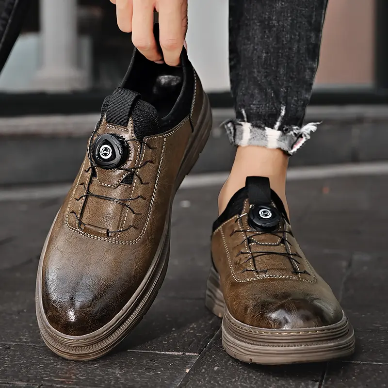 Leather Shoes Casual Business Shoes for Men Dress Tenis De Hombre Moccasins Mokasin Tenis Caballero Designer