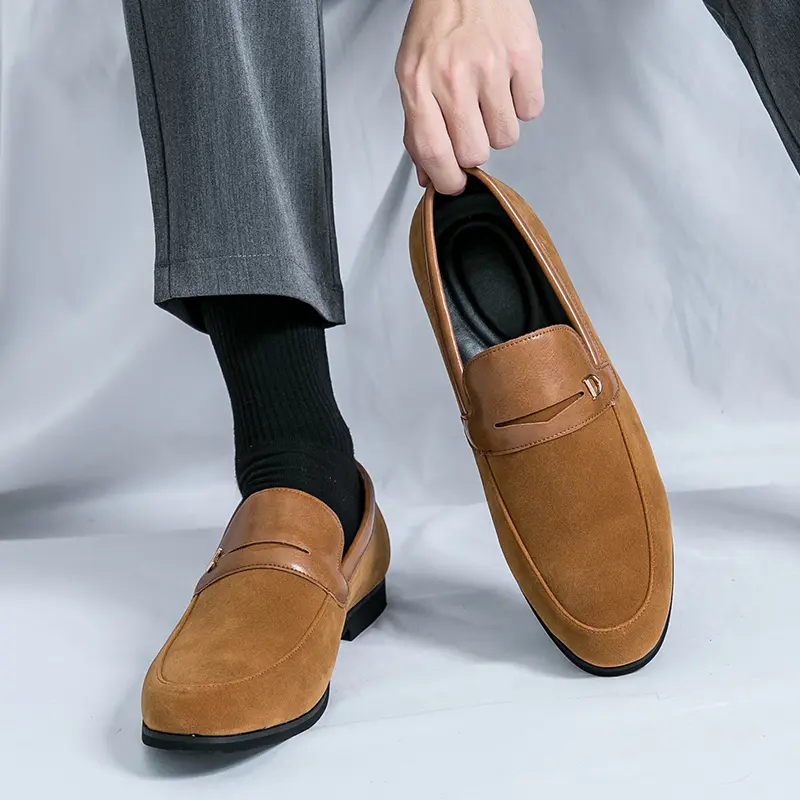 Leather Shoes Formal Personality Design Tenis Men De Hombre Moccasins Tenis Caballero Designer sneakers Fashion Dress