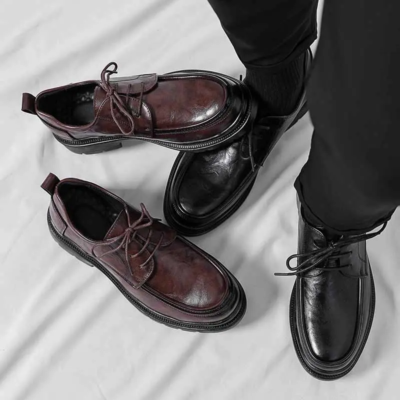 Leather Shoes Casual Business Shoes for Men Dress Tenis De Hombre Moccasins Mokasin Tenis Caballero Designer