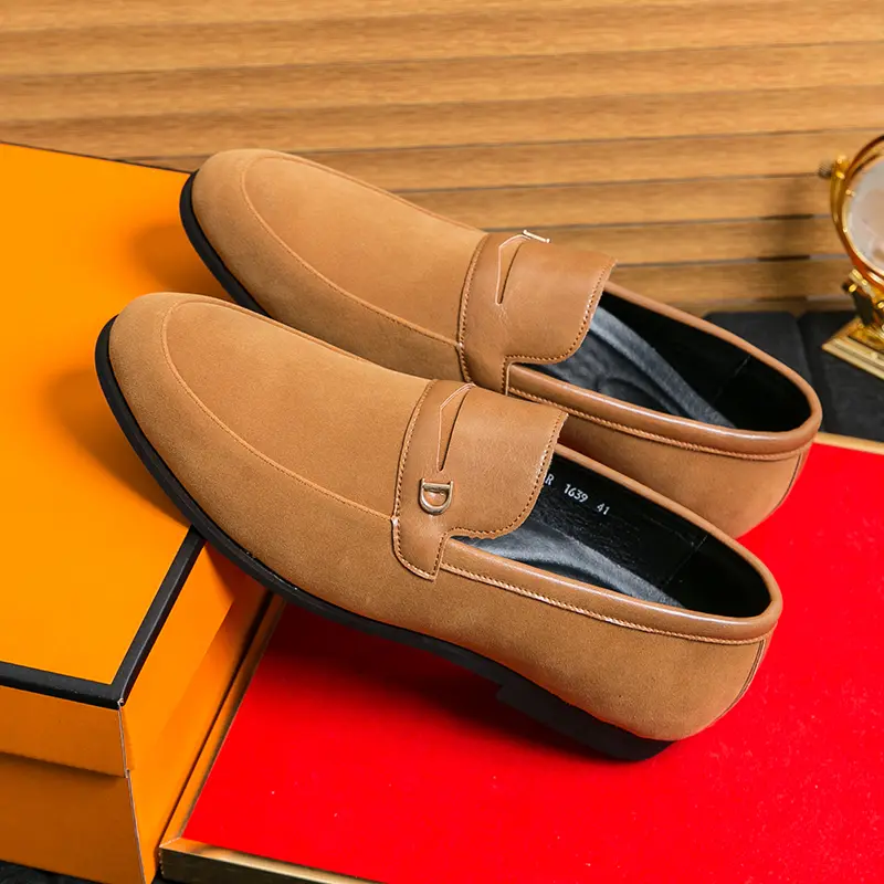 Leather Shoes Formal Personality Design Tenis Men De Hombre Moccasins Tenis Caballero Designer sneakers Fashion Dress