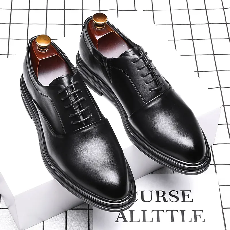 Men's Loafers Luxury Brand Leather Dress Shoes Breathable Slip-On Solid Formal Casual Shoes Handmade Designer Men Shoes Mocassin