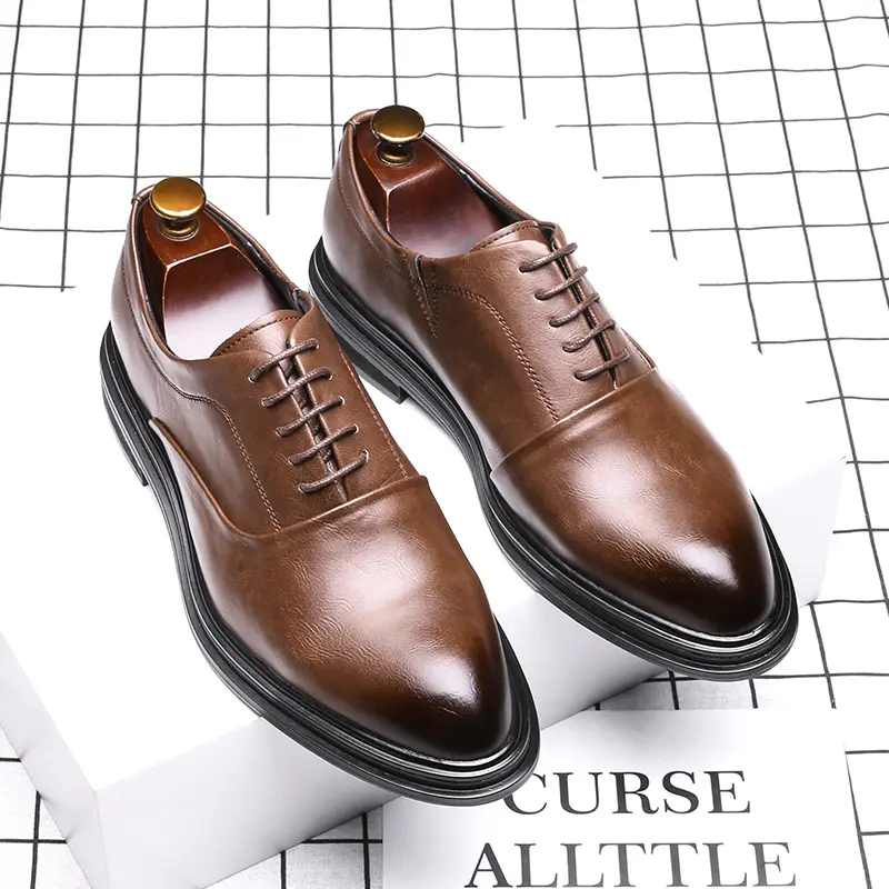 Men's Loafers Luxury Brand Leather Dress Shoes Breathable Slip-On Solid Formal Casual Shoes Handmade Designer Men Shoes Mocassin