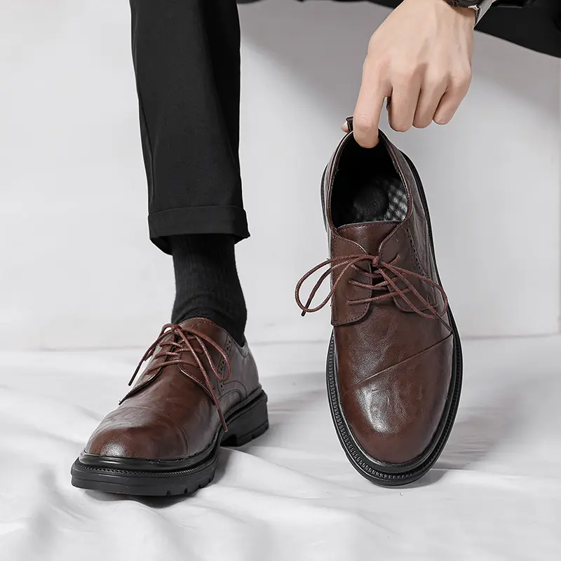 Leather Shoes Casual Business Shoes for Men Dress Tenis De Hombre Moccasins Mokasin Tenis Caballero Designer
