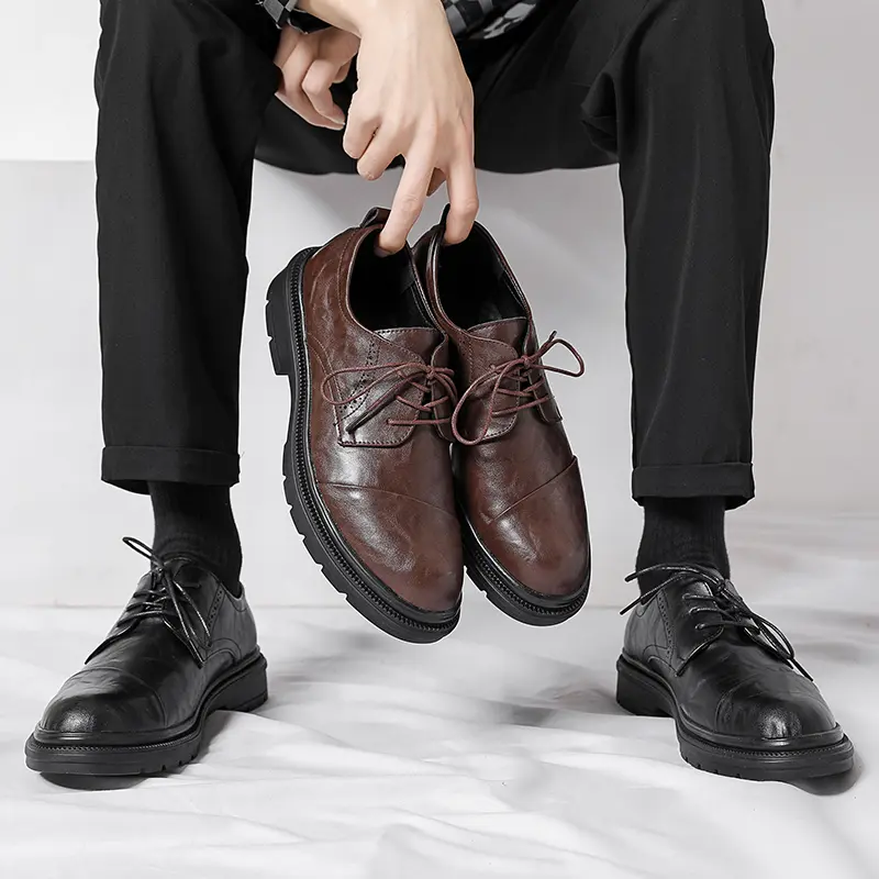 Leather Shoes Casual Business Shoes for Men Dress Tenis De Hombre Moccasins Mokasin Tenis Caballero Designer