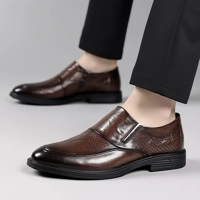 Leather Shoes Casual Business Shoes for Men Dress Tenis De Hombre Moccasins Mokasin Tenis Caballero Designer