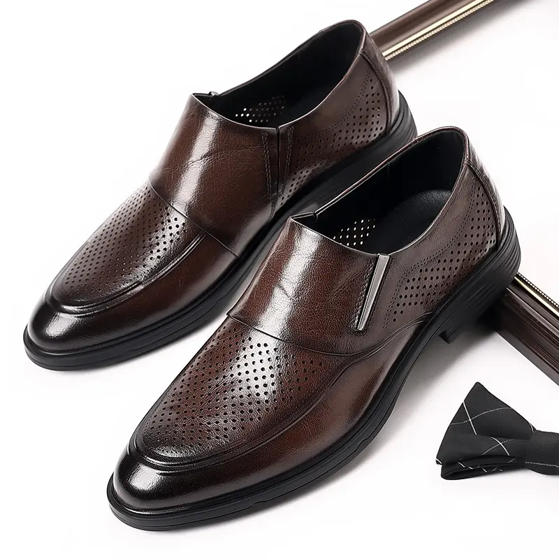 Leather Shoes Casual Business Shoes for Men Dress Tenis De Hombre Moccasins Mokasin Tenis Caballero Designer