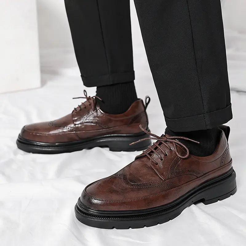 Leather Shoes Casual Business Shoes for Men Dress Tenis De Hombre Moccasins Mokasin Tenis Caballero Designer