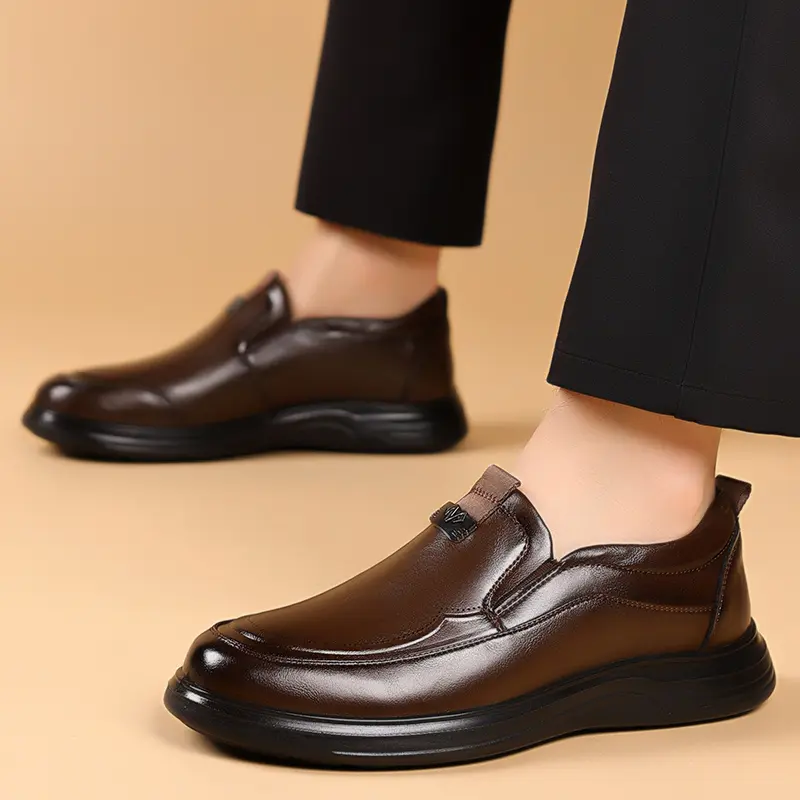 Leather Shoes Casual Business Shoes for Men Dress Tenis De Hombre Moccasins Mokasin Tenis Caballero Designer