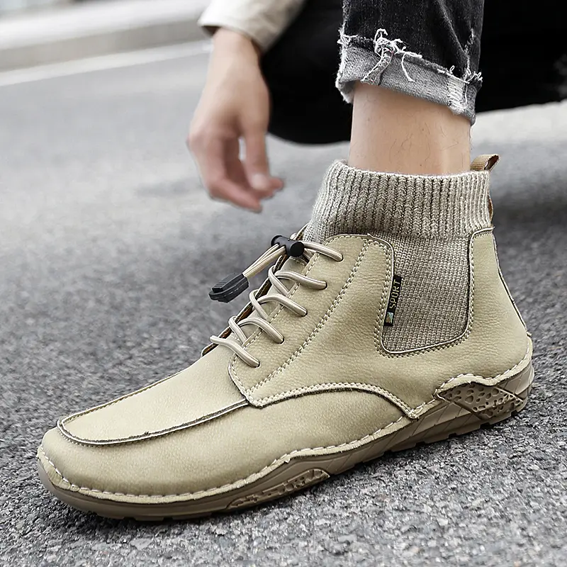 Leather Shoes Casual Business Shoes for Men Dress Sneakers Tenis De Hombre Moccasins Mokasin Tenis Caballero Designer