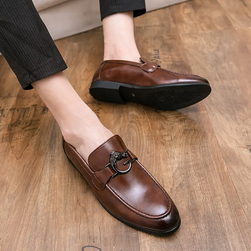 Leather Shoes Casual Business Shoes for Men Dress Tenis De Hombre Moccasins Mokasin Tenis Caballero Designer sneakers