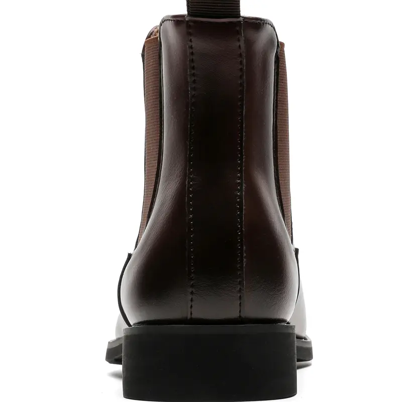 Leather Chelsea Ankle Boots Casual Shoes for Men Fashion Dress Tenis De Hombre Moccasins Tenis Caballero Designer Sneakers