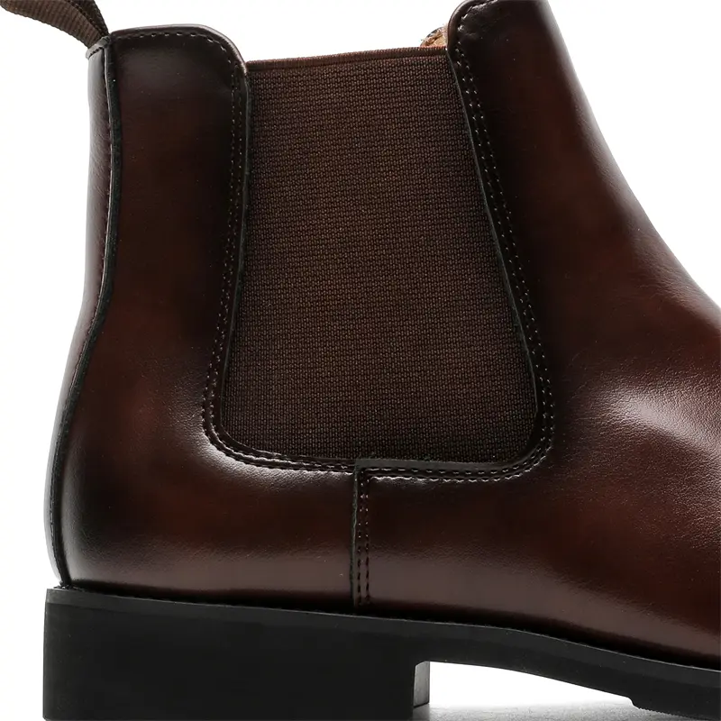 Leather Chelsea Ankle Boots Casual Shoes for Men Fashion Dress Tenis De Hombre Moccasins Tenis Caballero Designer Sneakers