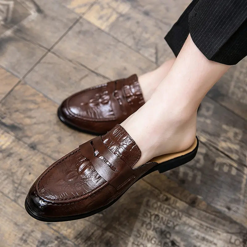 Shoes Men Casual Leather Business Tenis Masculino Dress Tenis De Hombre Moccasins Mokasin Tenis Caballero Designer Loafers