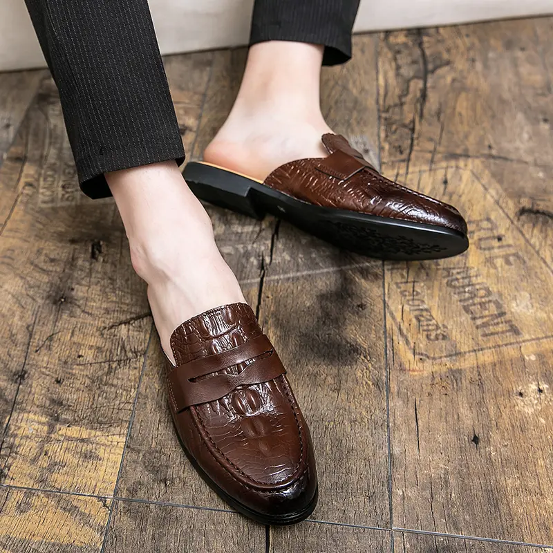 Shoes Men Casual Leather Business Tenis Masculino Dress Tenis De Hombre Moccasins Mokasin Tenis Caballero Designer Loafers
