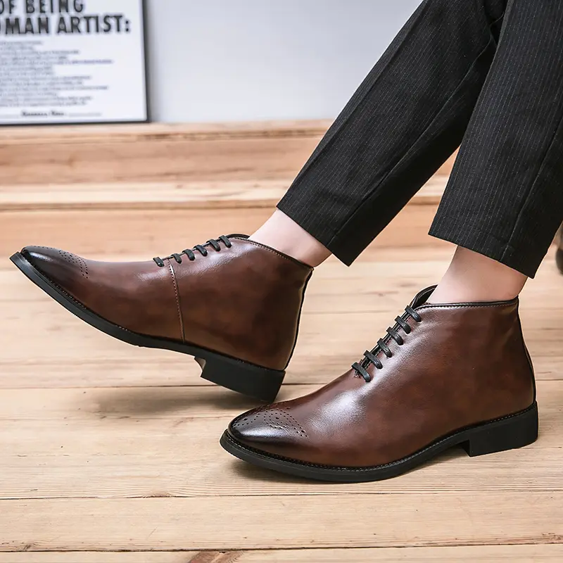Leather Shoes Casual Business Shoes for Men Dress Tenis De Hombre Moccasins Mokasin Tenis Caballero Designer