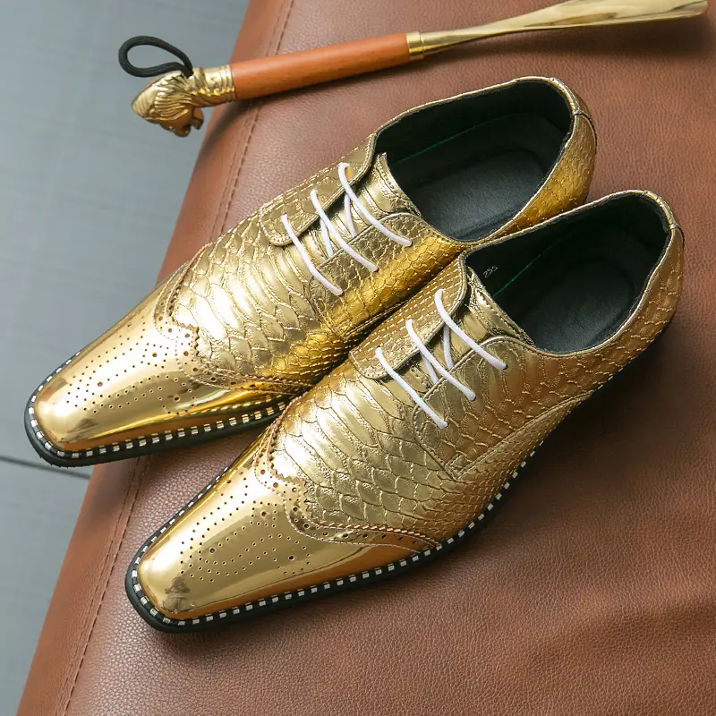 Leather Shoes Formal Personality Design Tenis Men De Hombre Moccasins Tenis Caballero Designer sneakers Fashion Dress