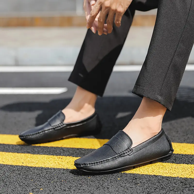 Leather Shoes Casual Business Shoes for Men Dress Tenis De Hombre Moccasins Mokasin Tenis Caballero Designer
