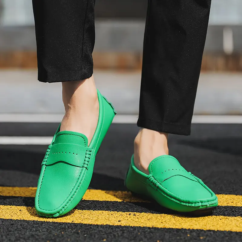 Leather Shoes Casual Business Shoes for Men Dress Tenis De Hombre Moccasins Mokasin Tenis Caballero Designer