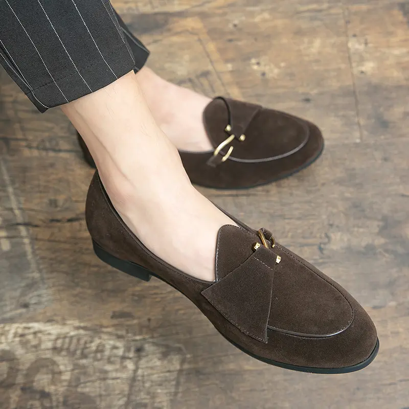Leather Shoes Casual Business Shoes for Men Dress Tenis De Hombre Moccasins Mokasin Tenis Caballero Designer sneakers