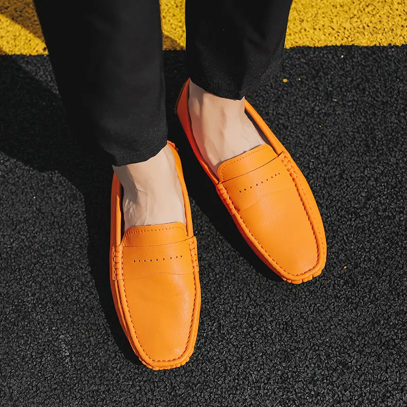 Leather Shoes Casual Business Shoes for Men Dress Tenis De Hombre Moccasins Mokasin Tenis Caballero Designer