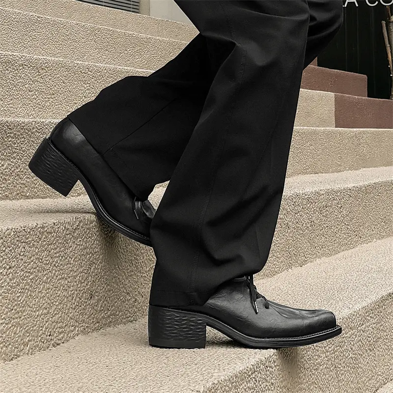 Men's Loafers Luxury Brand Leather Dress Shoes Breathable Slip-On Solid Formal Casual Shoes Handmade Designer Men Shoes Mocassin