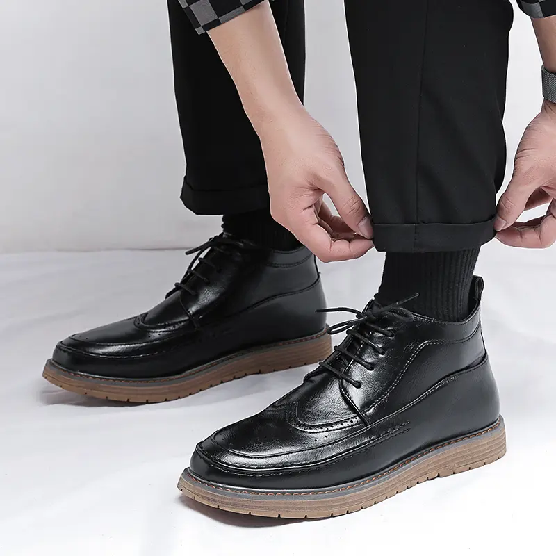 Leather Shoes Casual Business Shoes for Men Dress Tenis De Hombre Moccasins Mokasin Tenis Caballero Designer