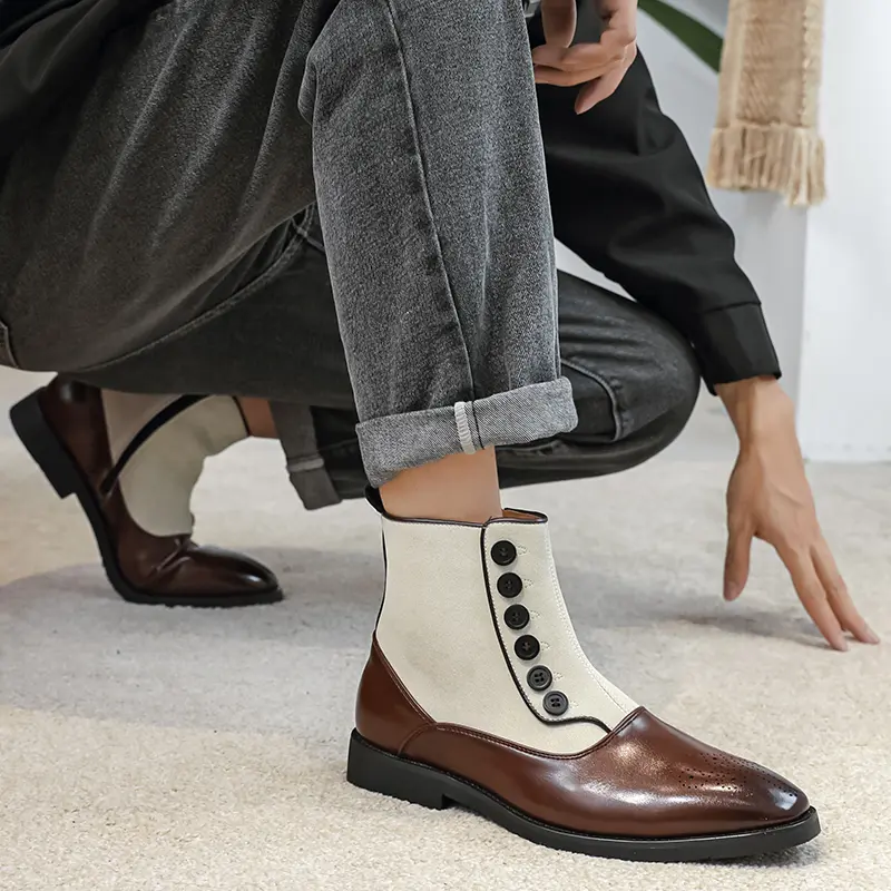 Leather Shoes Formal Personality Design Tenis Men De Hombre Moccasins Tenis Caballero Designer sneakers Fashion Dress