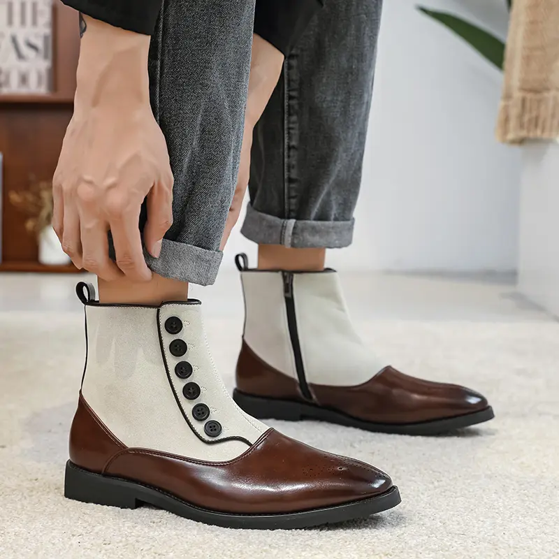 Leather Shoes Formal Personality Design Tenis Men De Hombre Moccasins Tenis Caballero Designer sneakers Fashion Dress