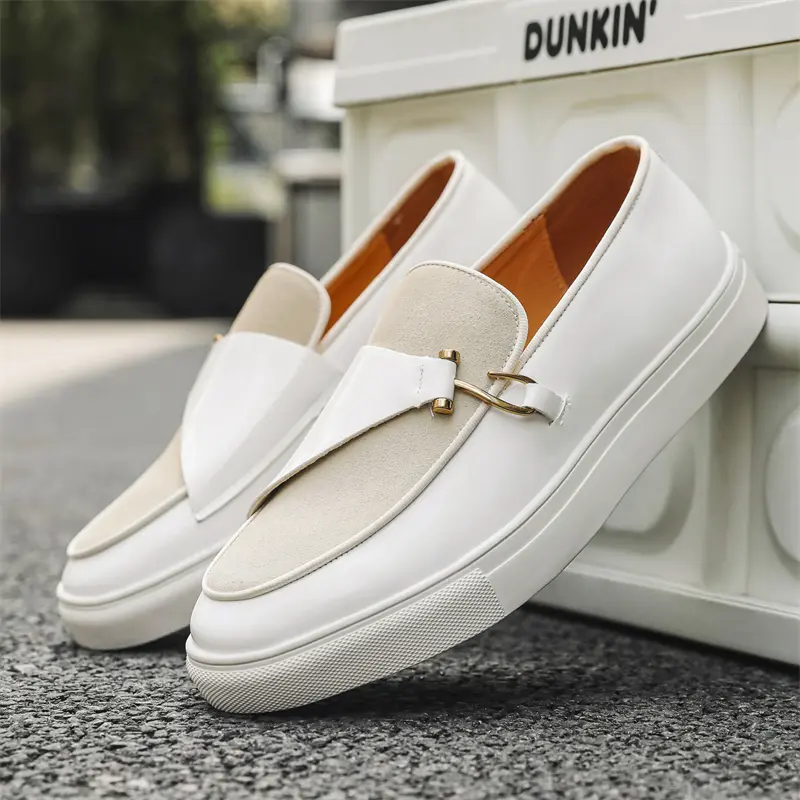 Leather Shoes Formal Personality Design Tenis Men De Hombre Moccasins Tenis Caballero Designer sneakers Fashion Dress