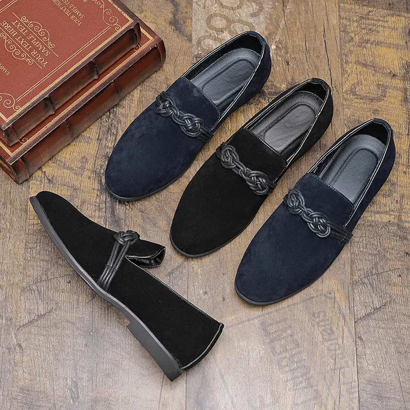 Leather Shoes Casual Business Shoes for Men Dress Tenis De Hombre Moccasins Mokasin Tenis Caballero Designer