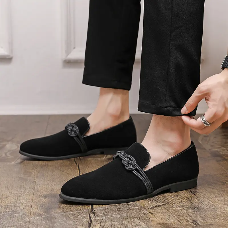 Leather Shoes Casual Business Shoes for Men Dress Tenis De Hombre Moccasins Mokasin Tenis Caballero Designer