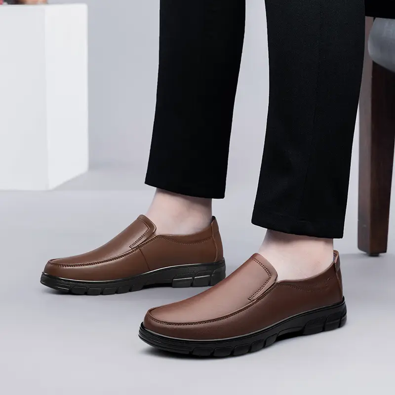 Leather Shoes Casual Business Shoes for Men Dress Tenis De Hombre Moccasins Mokasin Tenis Caballero Designer