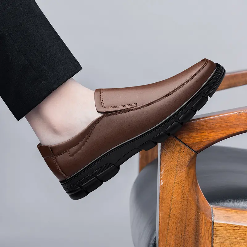 Leather Shoes Casual Business Shoes for Men Dress Tenis De Hombre Moccasins Mokasin Tenis Caballero Designer
