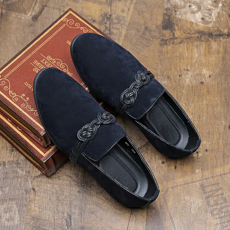 Leather Shoes Casual Business Shoes for Men Dress Tenis De Hombre Moccasins Mokasin Tenis Caballero Designer