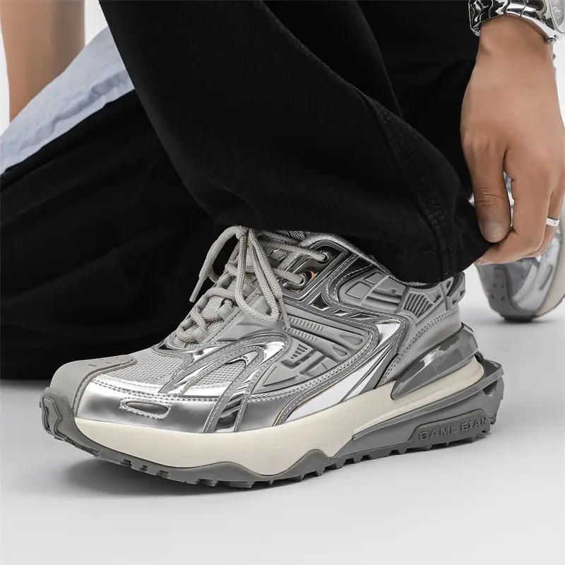 Leather Sport Shoes Casual Shoes for Men Fashion Dress Tenis De Hombre Moccasins Tenis Caballero Designer sneakers