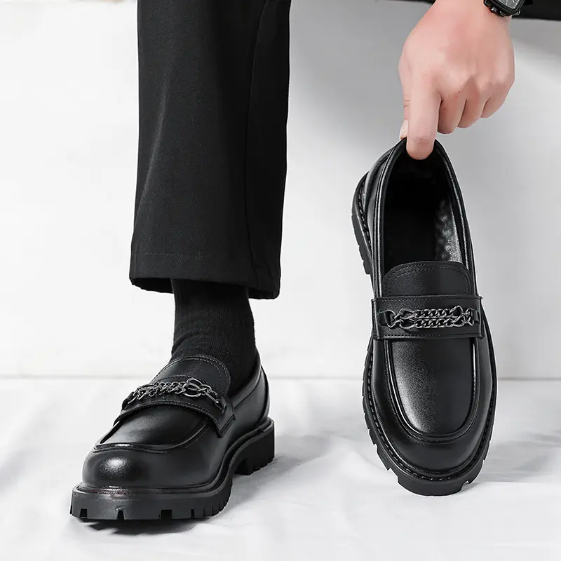 Leather Shoes Casual Business Shoes for Men Dress Tenis De Hombre Moccasins Mokasin Tenis Caballero Designer