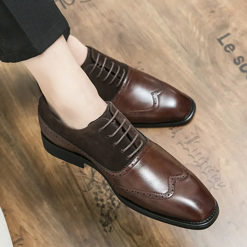 Leather Shoes Formal Personality Design Tenis Men De Hombre Moccasins Tenis Caballero Designer sneakers Fashion Dress