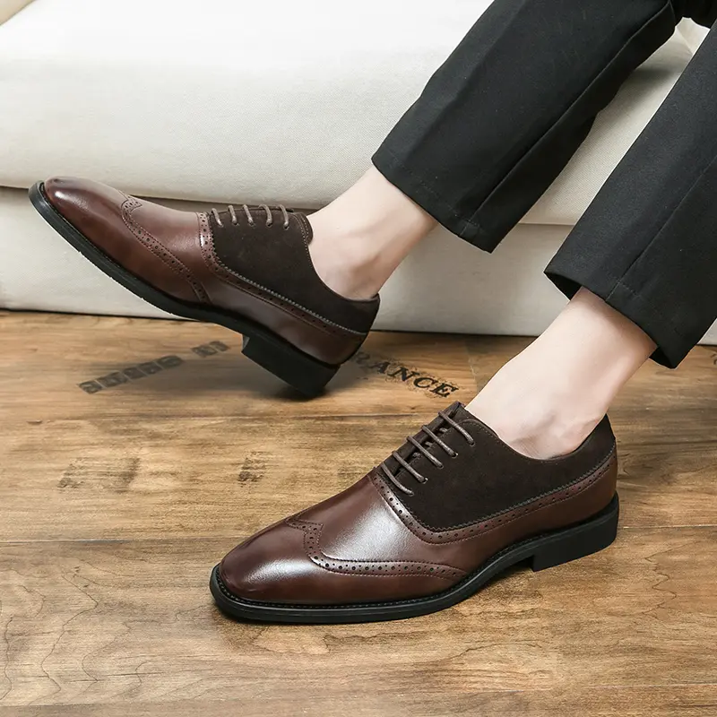 Leather Shoes Formal Personality Design Tenis Men De Hombre Moccasins Tenis Caballero Designer sneakers Fashion Dress