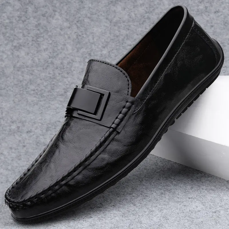 Leather Shoes Casual Business Shoes for Men Dress Tenis De Hombre Moccasins Mokasin Tenis Caballero Designer