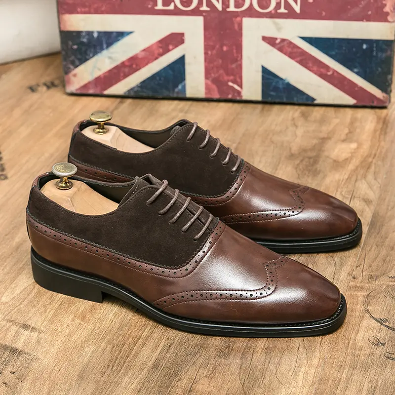 Leather Shoes Formal Personality Design Tenis Men De Hombre Moccasins Tenis Caballero Designer sneakers Fashion Dress