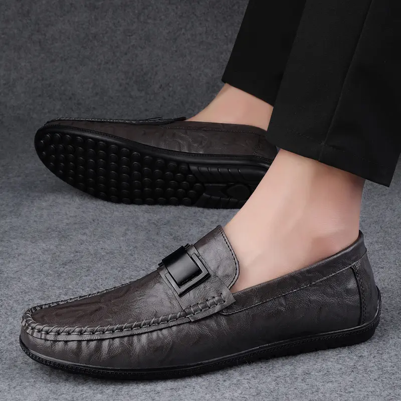 Leather Shoes Casual Business Shoes for Men Dress Tenis De Hombre Moccasins Mokasin Tenis Caballero Designer