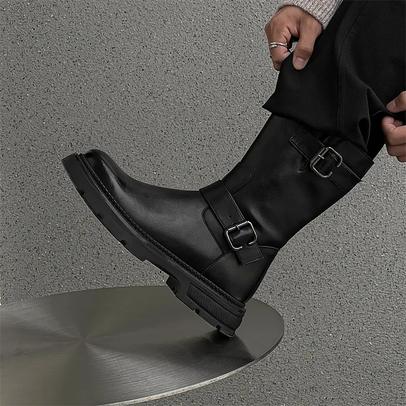 Men's Loafers Luxury Brand Leather Dress Shoes Breathable Slip-On Solid Formal Casual Shoes Handmade Designer Men Shoes Mocassin