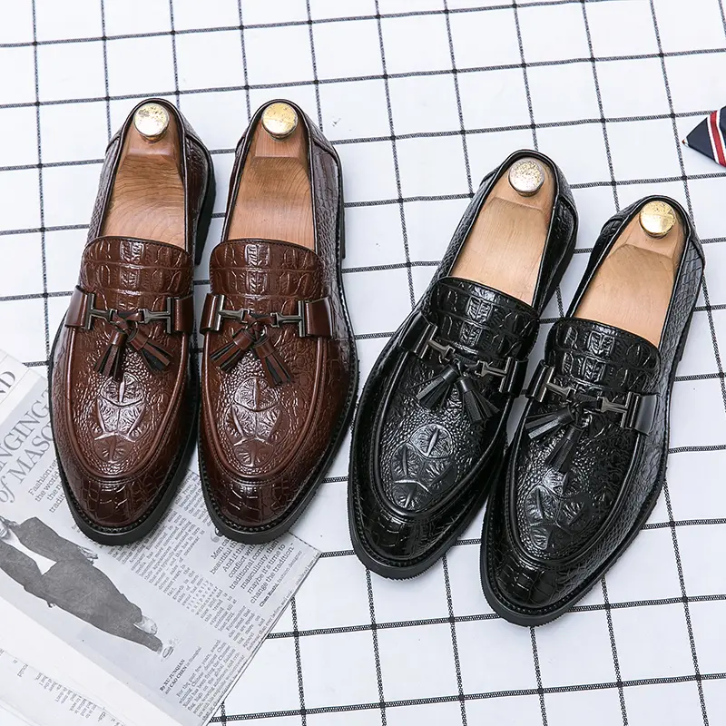 Leather Shoes Casual Business Shoes for Men Dress Tenis De Hombre Moccasins Mokasin Tenis Caballero Designer sneakers