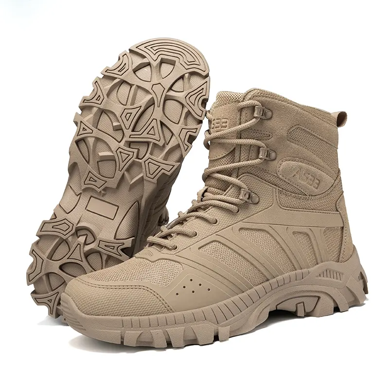 Outdoor Leather Mens Slip on Boots Platform Shoes Luxury Brand Men Winter Plush Snow Boots Fashion All-match Men Motocross Boots