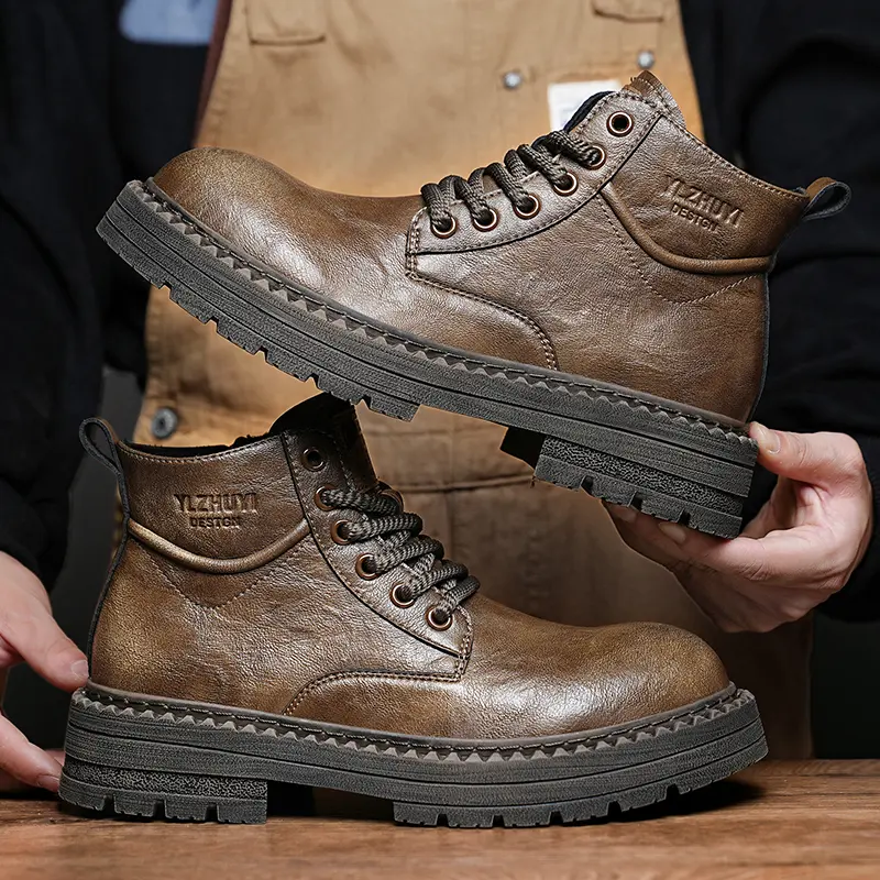 Leather Shoes Casual Business Shoes for Men Fashion Dress Tenis De Hombre Moccasins Mokasin Tenis Caballero Designer sneakers