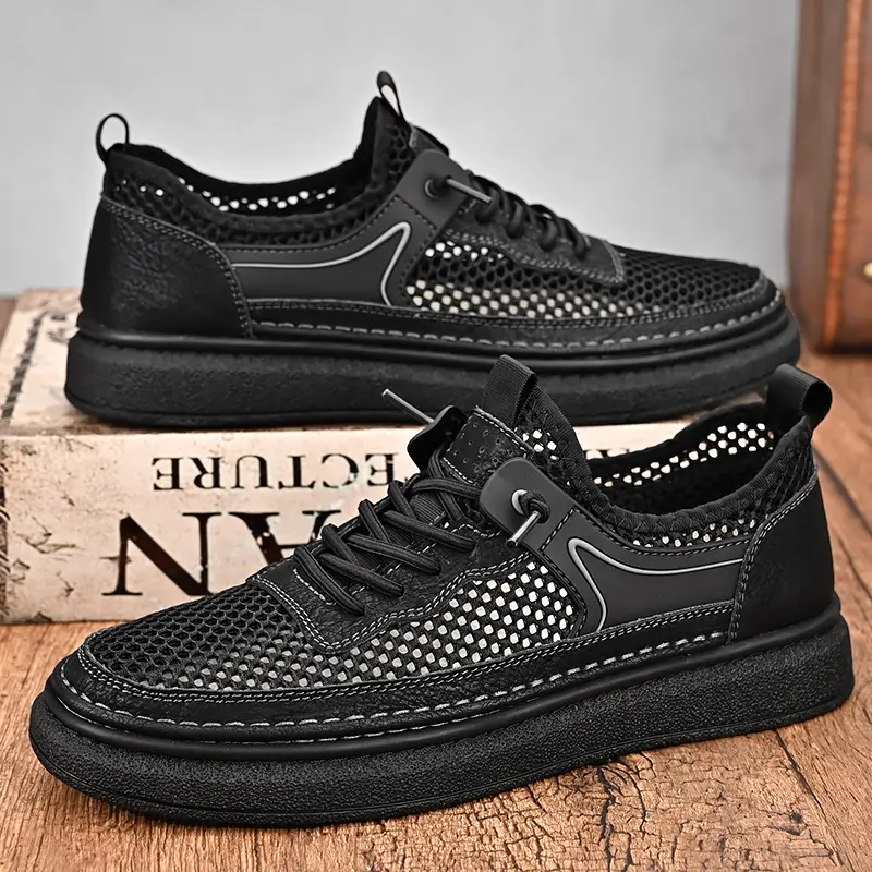 Leather Shoes Casual Business Shoes for Men Dress Tenis De Hombre Moccasins Mokasin Tenis Caballero Designer