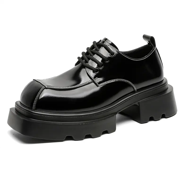 Men's Loafers Luxury Brand Leather Dress Shoes Breathable Slip-On Solid Formal Casual Shoes Handmade Designer Men Shoes Mocassin