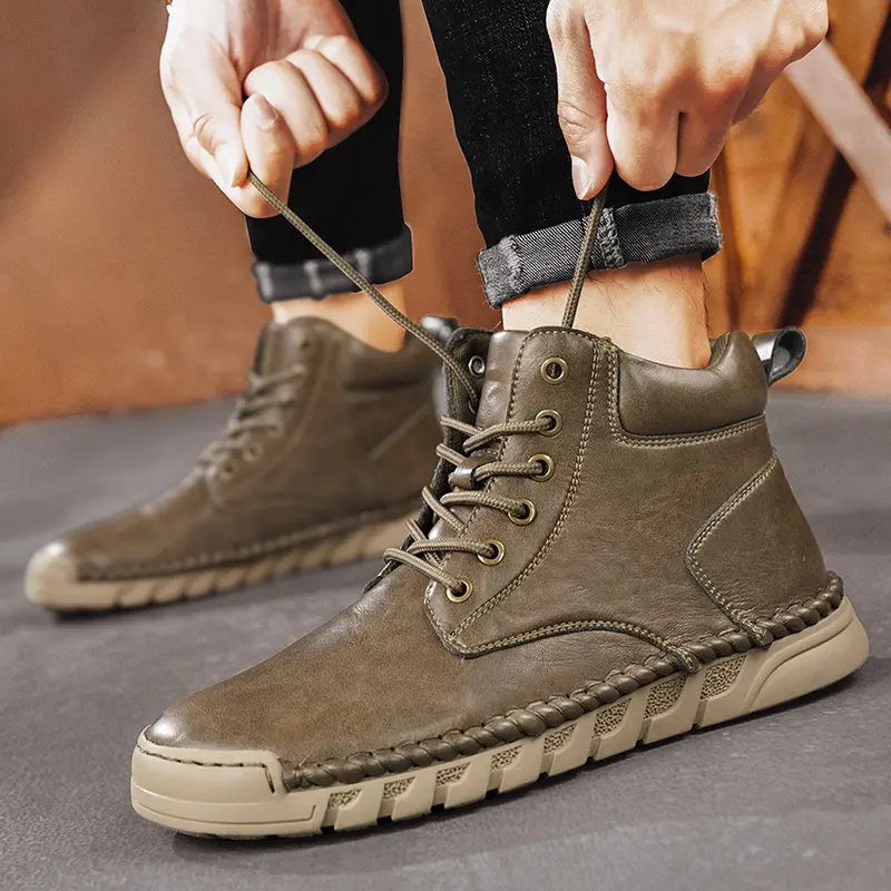 Leather Shoes Casual Business Shoes for Men Dress Sneakers Tenis De Hombre Moccasins Mokasin Tenis Caballero Designer