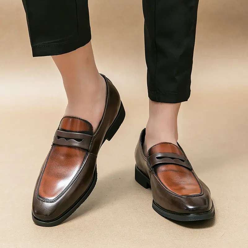 Leather Shoes Casual Business Shoes for Men Dress Tenis De Hombre Moccasins Mokasin Tenis Caballero Designer