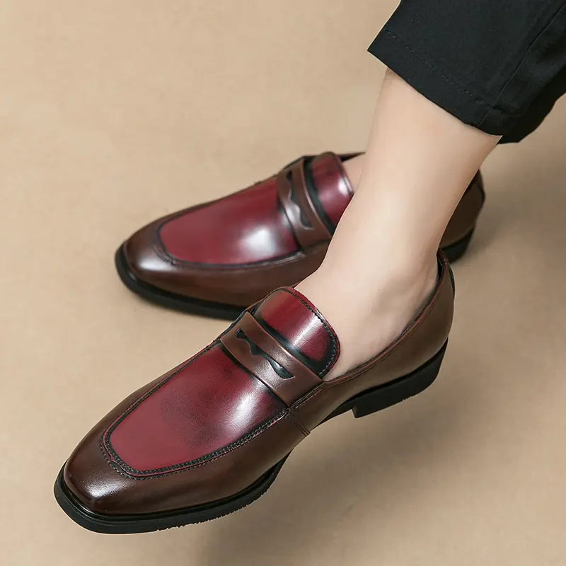 Leather Shoes Casual Business Shoes for Men Dress Tenis De Hombre Moccasins Mokasin Tenis Caballero Designer